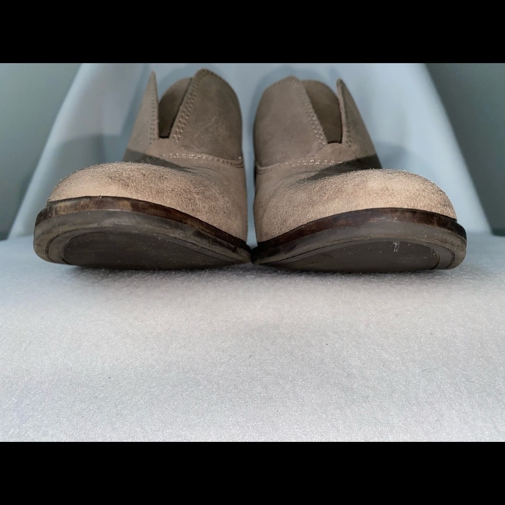 Lucky Brand Size 7.5M Leather Taupe Shoes - Picture 12 of 16
